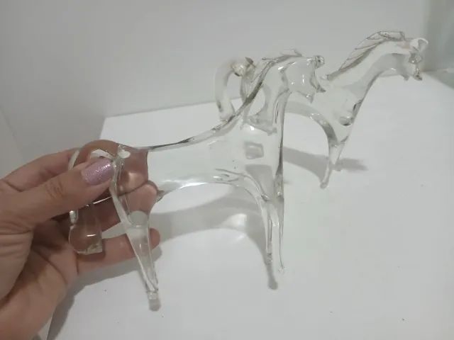 Cavalos em cristal