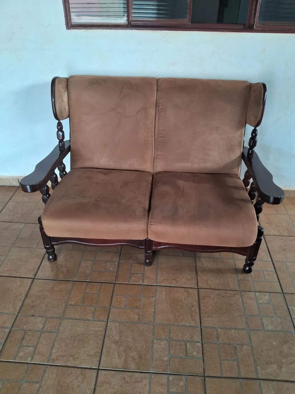 Sofá 3 e 2 lugares Estilo colonial  - Foto 4