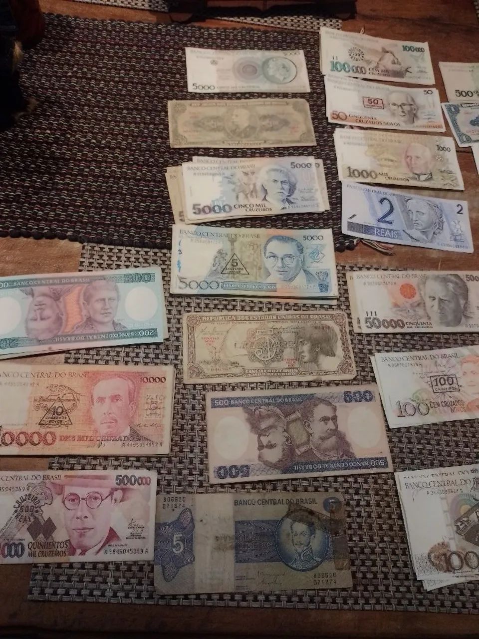 MOEDAS E NOTAS ANTIGAS 