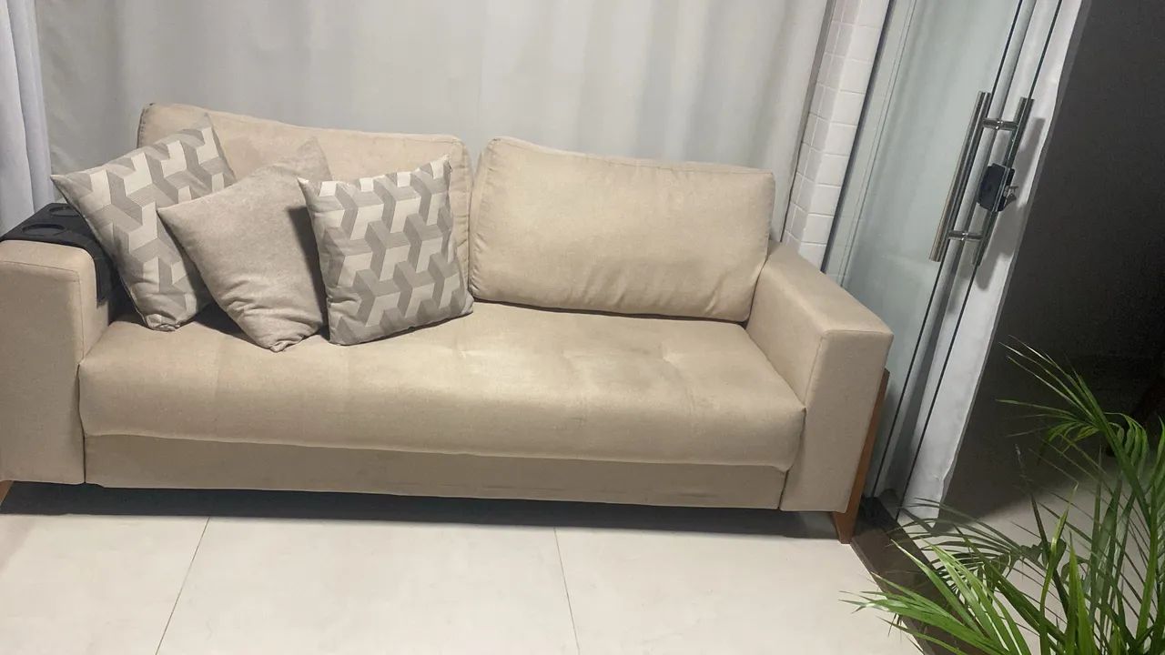 Vende se esse sofá usado  - Foto 3