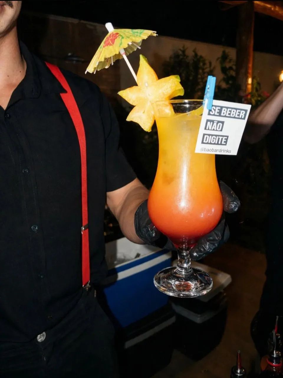 Open bar de drinks para eventos