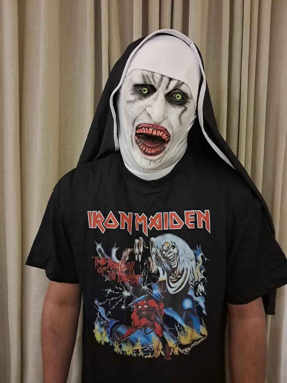 Máscara Halloween A Freira The Nun - Foto 4