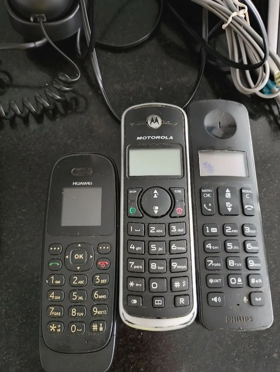 Aparelhos de telefones antigos 
