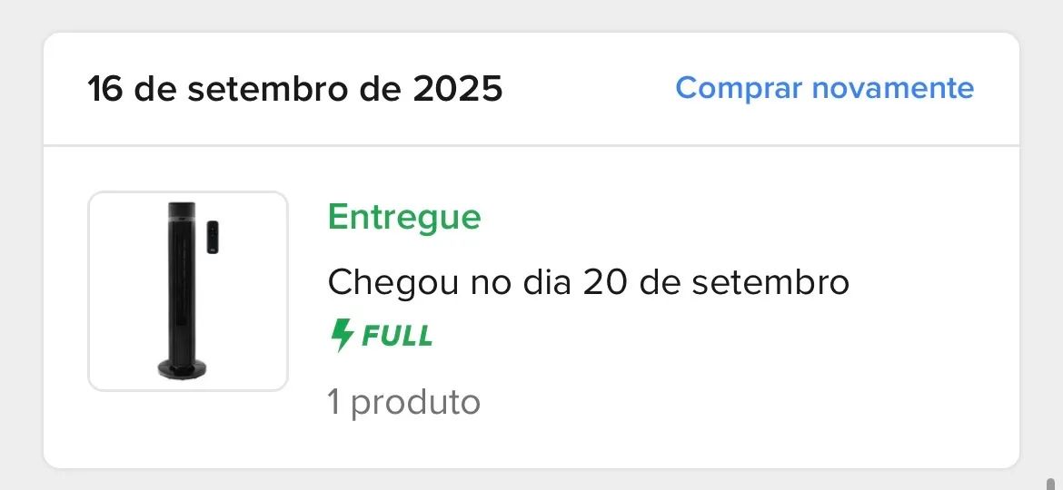 Ventilador torre Wap grande e silenciosa - seminovo 127v - Foto 4