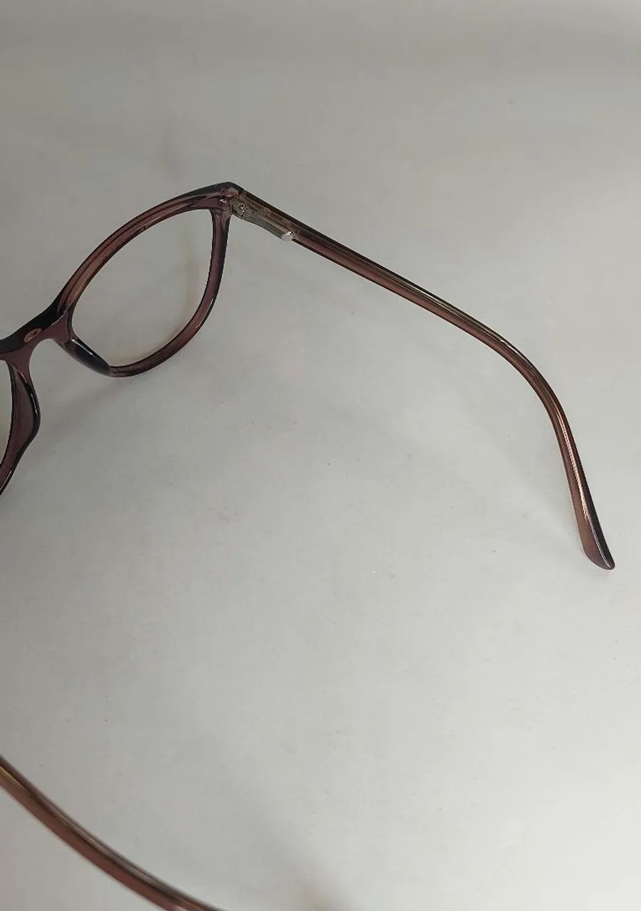 Armação óculos acetado marron style  - Foto 3