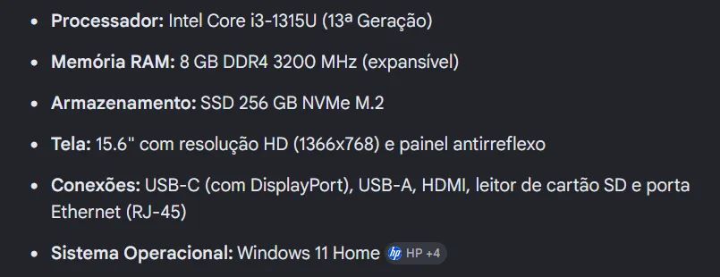 Notebook HP - igual novo - i3 e SSD - Foto 4