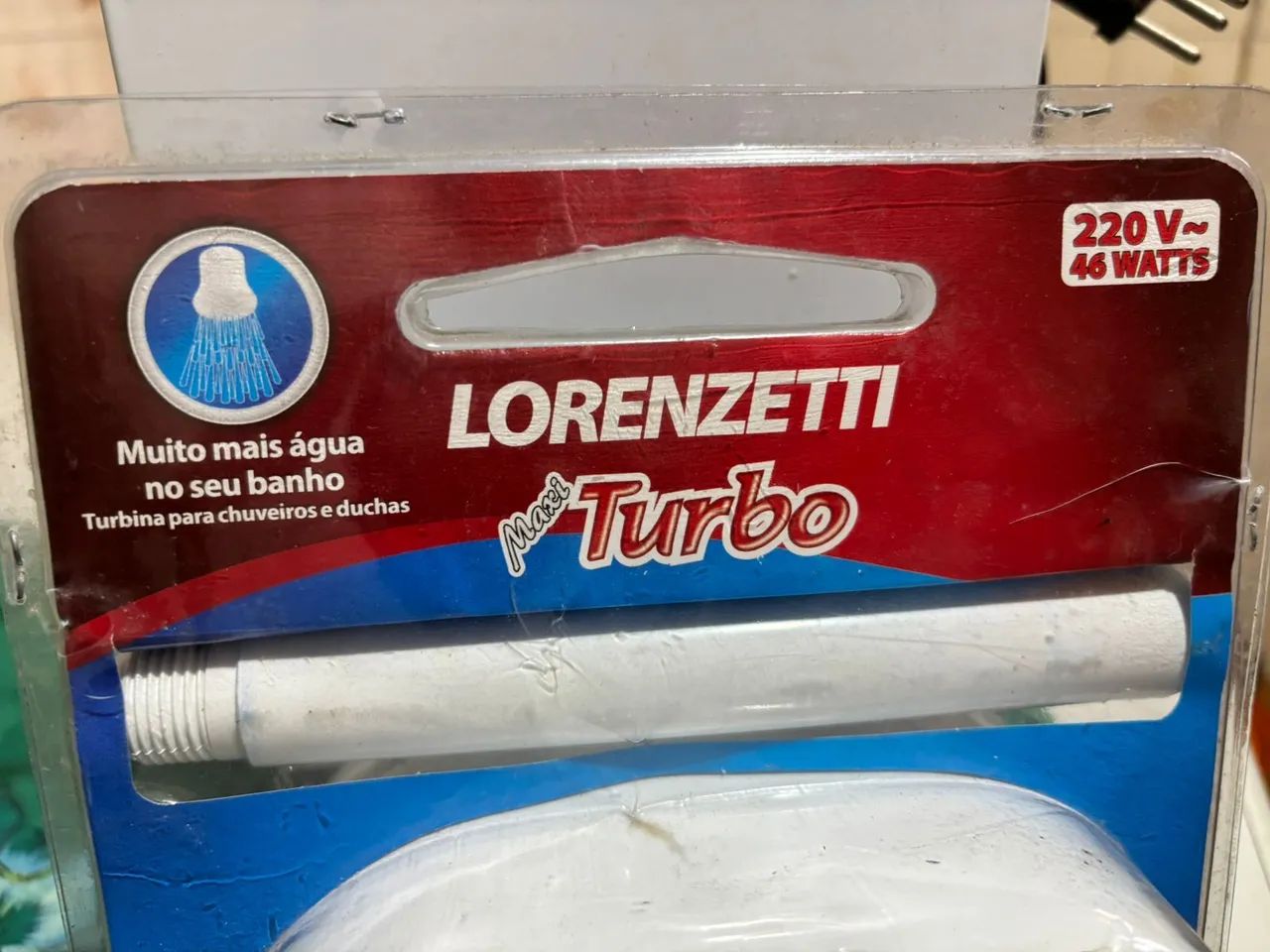 Turbina para chuveiros e ducha