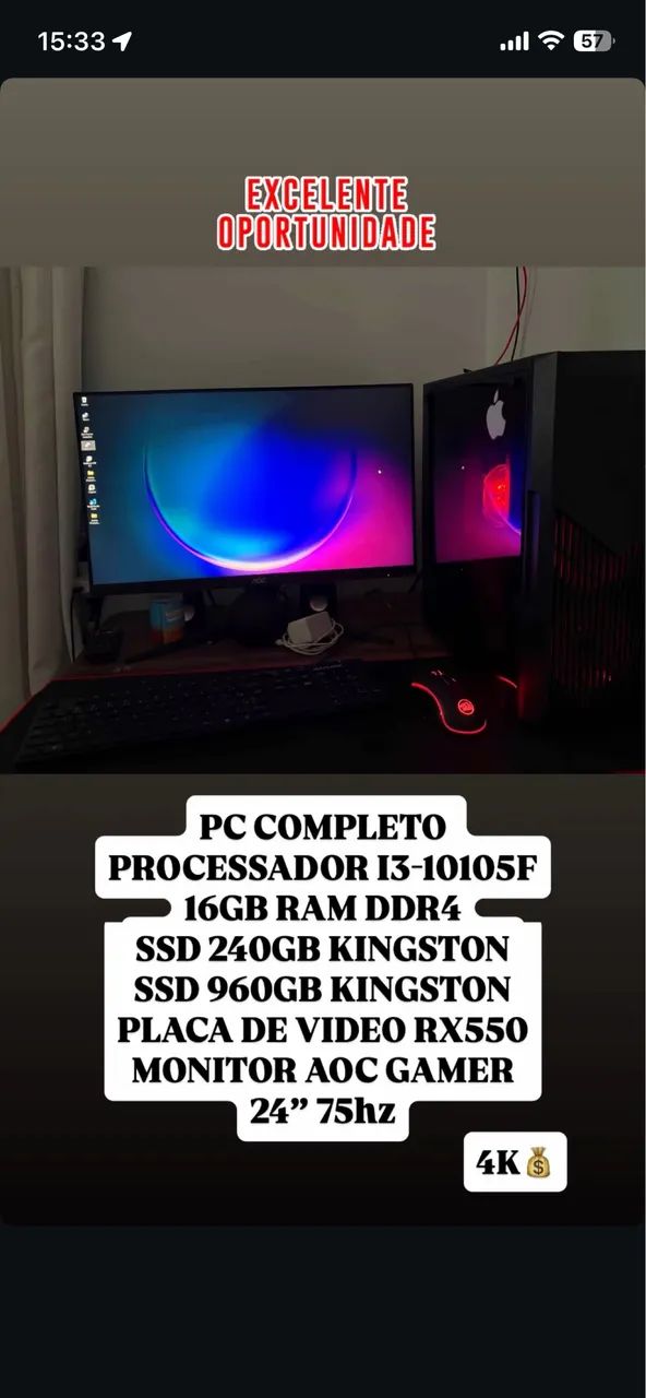 PC GAMER COMPLETO - Foto 2