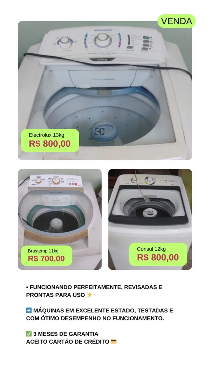 Máquina de lavar 