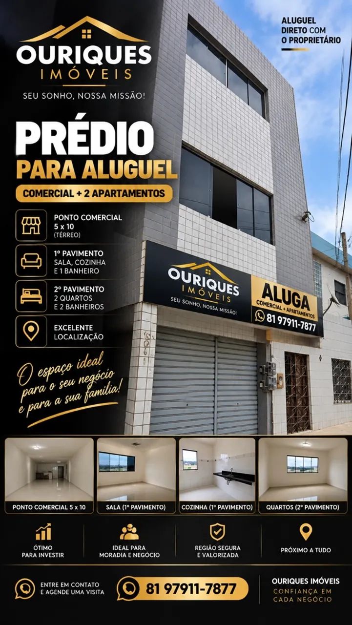 Apartamento 1 e 2 andar comércio no térreo  - Foto 2