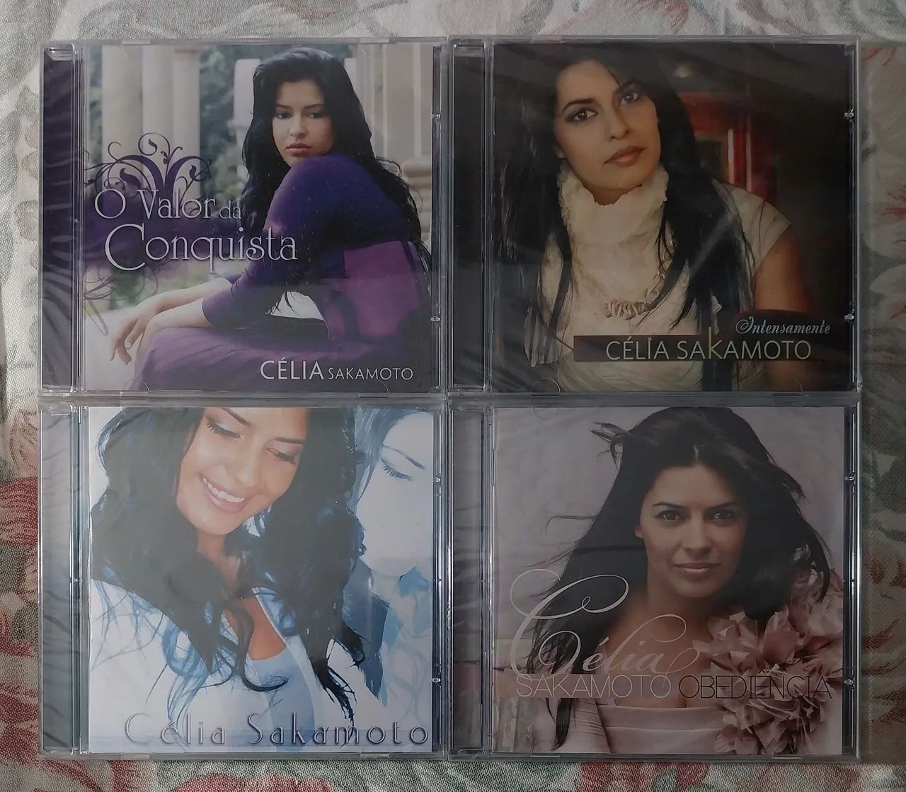 KIT COM 4 CDS EVANGÉLICOS - CELIA SAKAMOTO