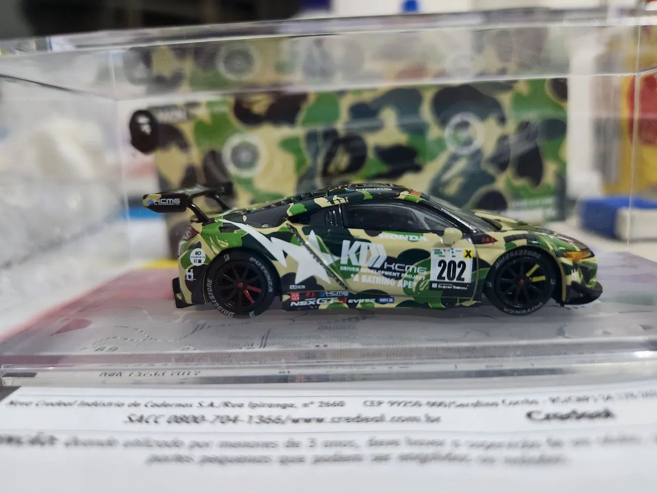 Pop race vs Bape Honda NSX GT3 - Brinquedos e Jogos - Chácaras