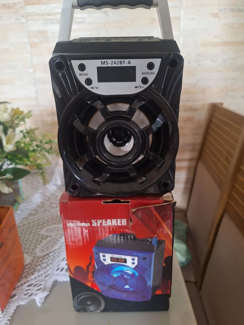 Caixinhas de som via Bluetooth 