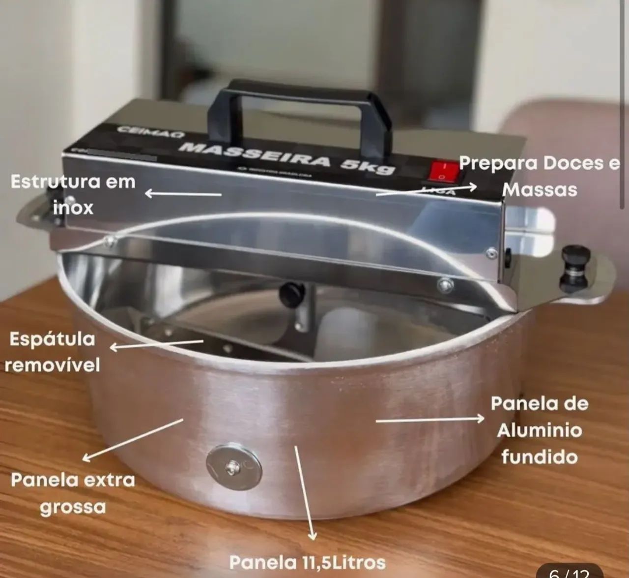 Máquina salgado Ceimaq POP 4.0 Inox - Foto 5