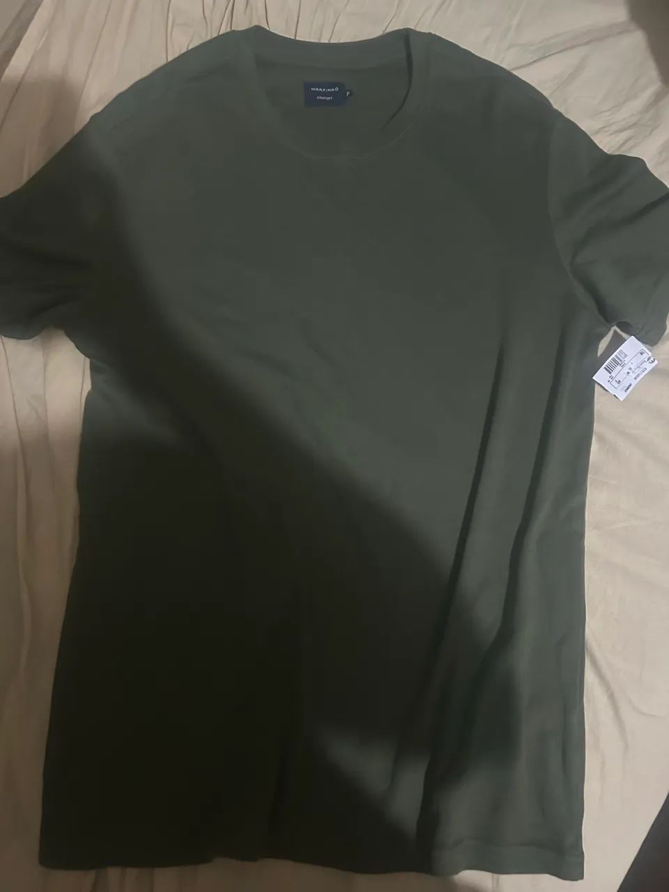 camiseta manga curta, Verde. Nova. - Foto 4