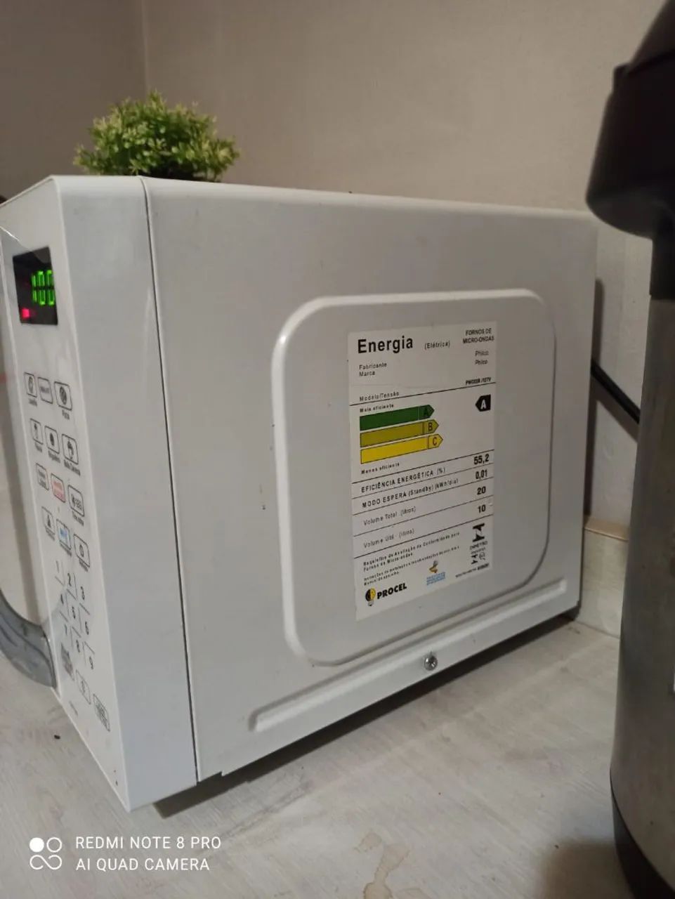 Microondas semi-novo 