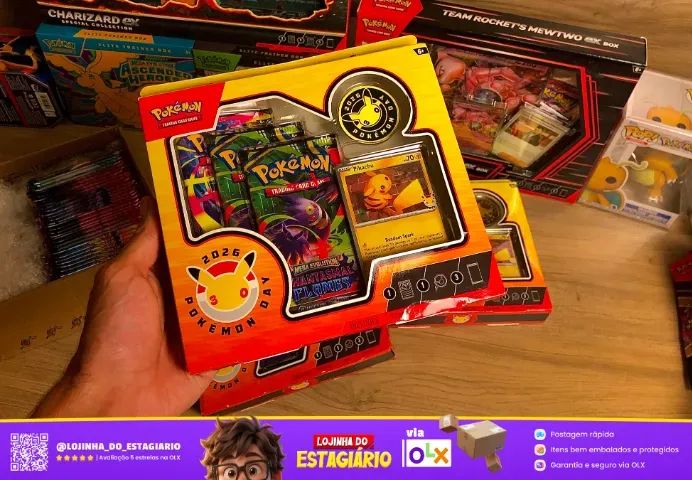 Pokémon Day 2026 Edição Limitada / Pokémon TCG Inglês EUA Original