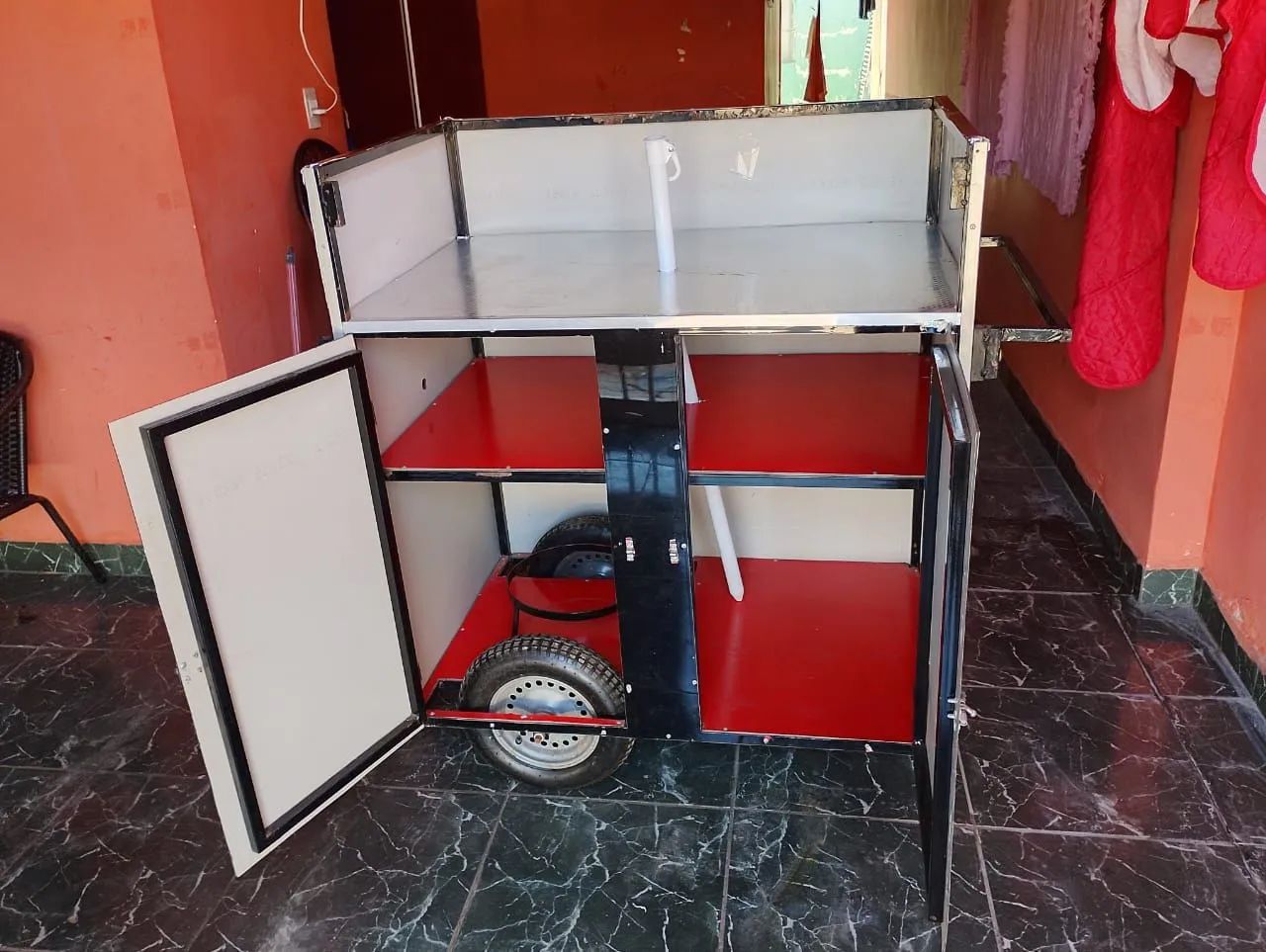 Carrinho de Lanche / Carrinho de Food Street - Completo - R$ 1.500 - Foto 3