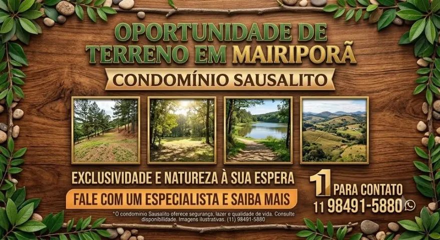 terreno em Mairiporã 