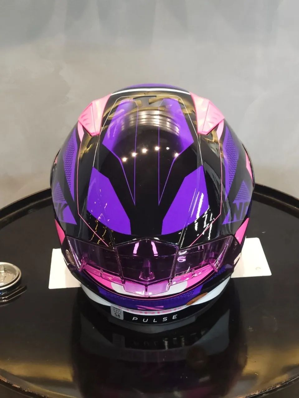 Capacete Norisk Flow - PURPLE/PINK/BLACK - Foto 3