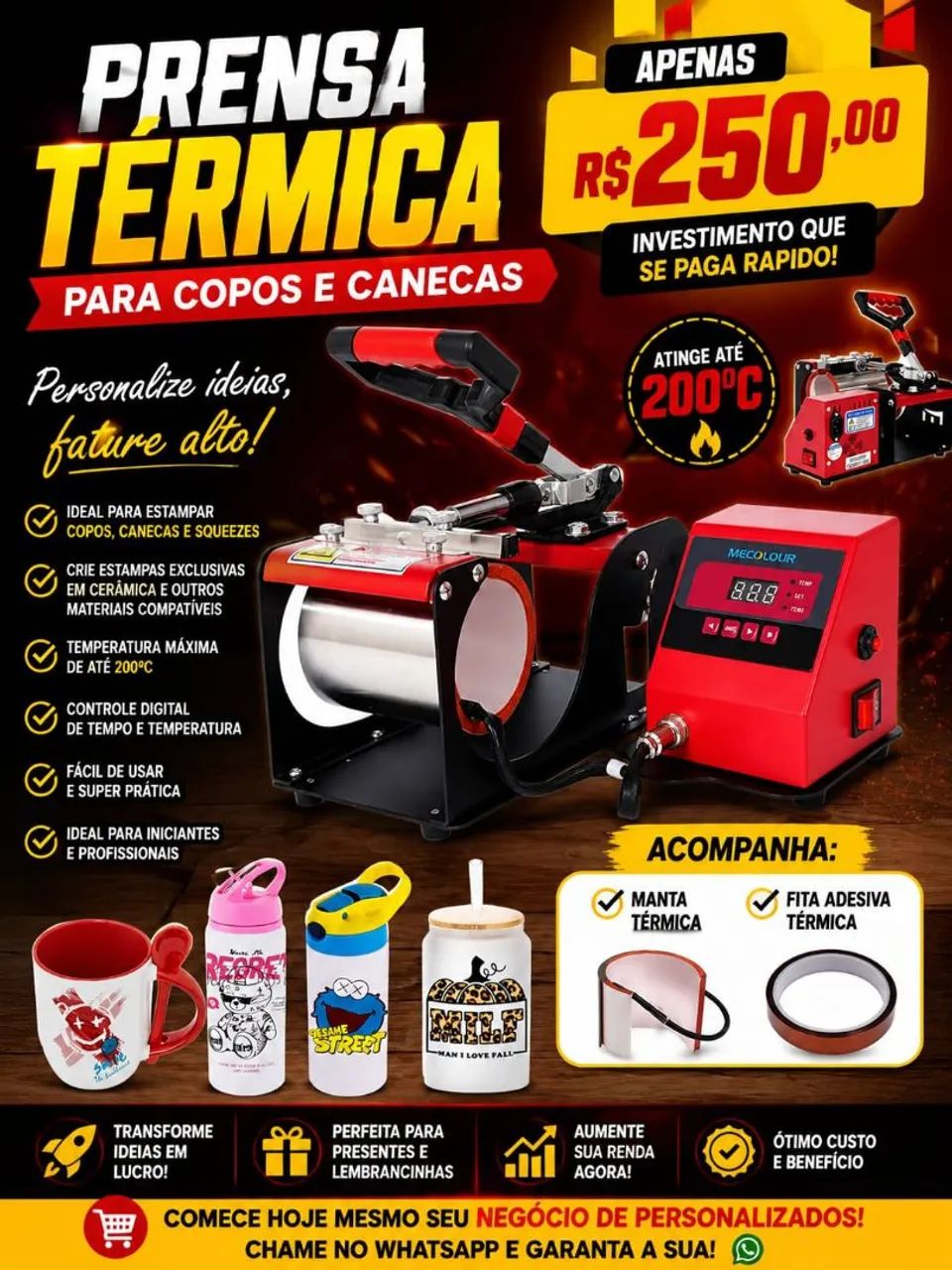 Prensa térmica 