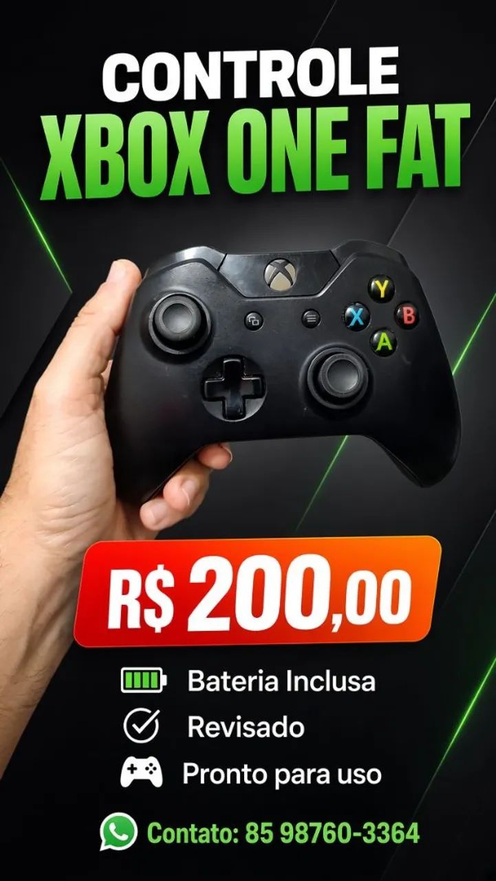 Controle Xbox One FAT 