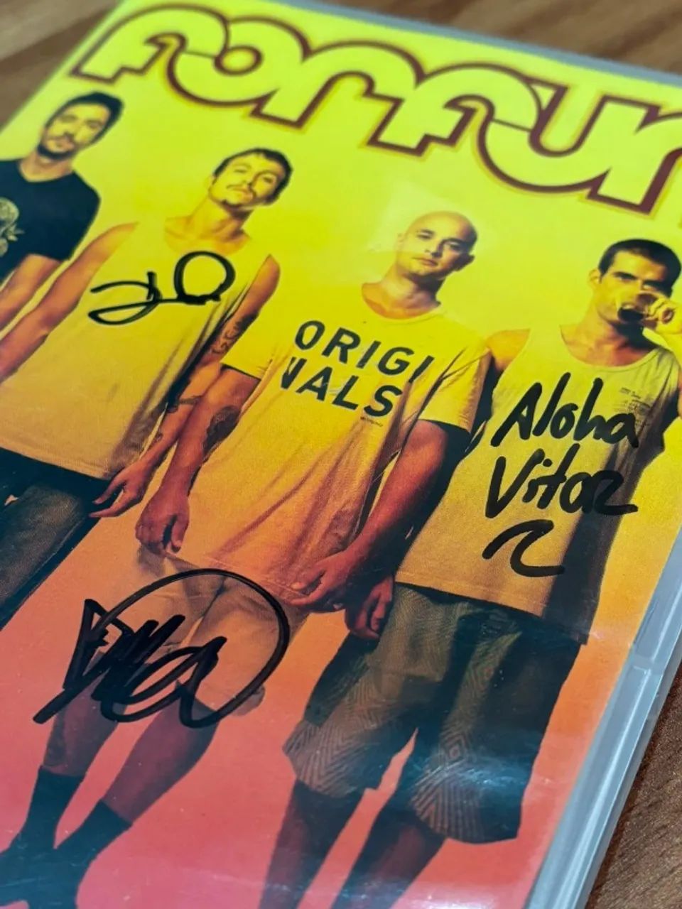 DVD Forfun Ao Vivo no Circo Voador AUTOGRAFADO - Foto 2