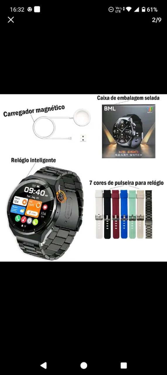 X5 PRO , SMART WATCH PEGA NFC 