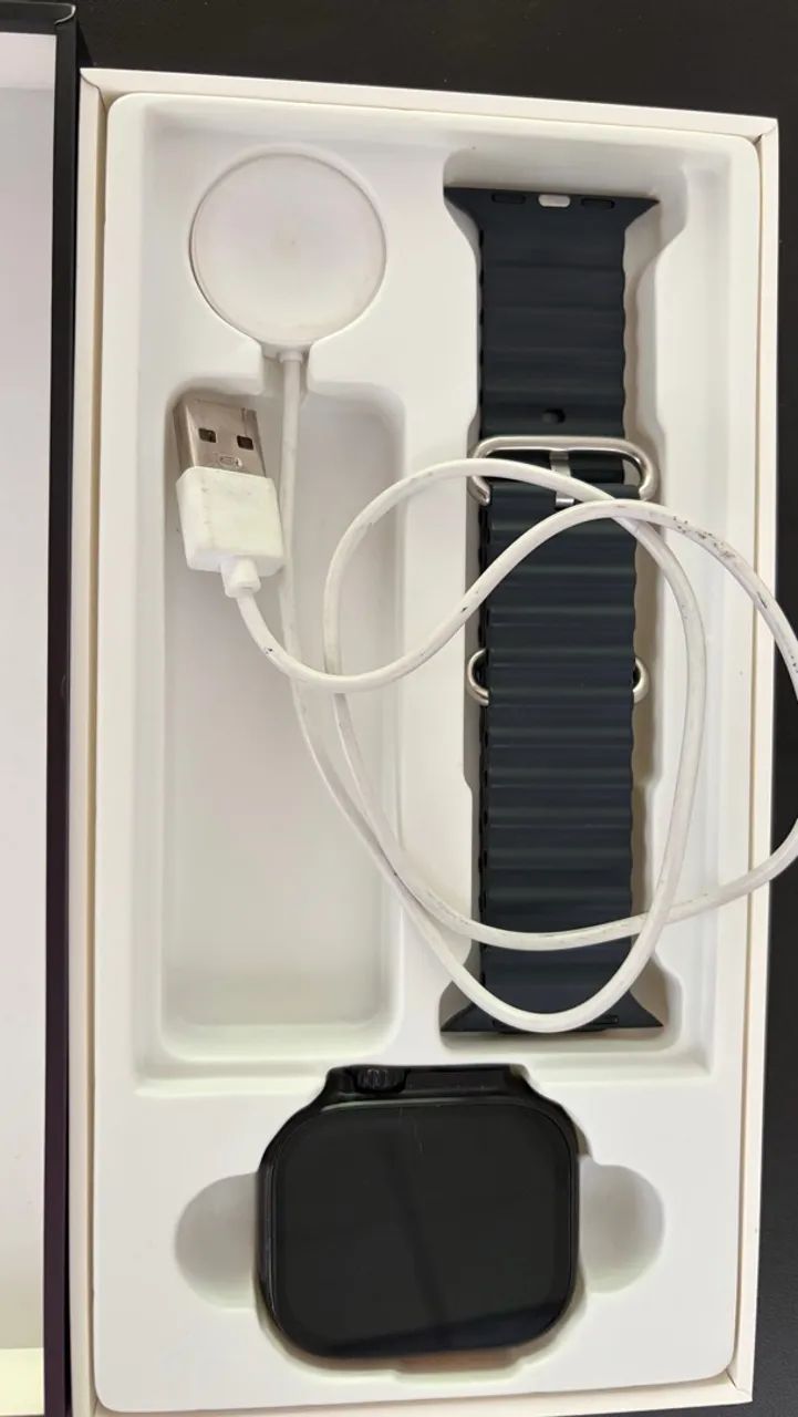Smartwatch série 12 - Igual Apple Watch Ultra - Foto 3