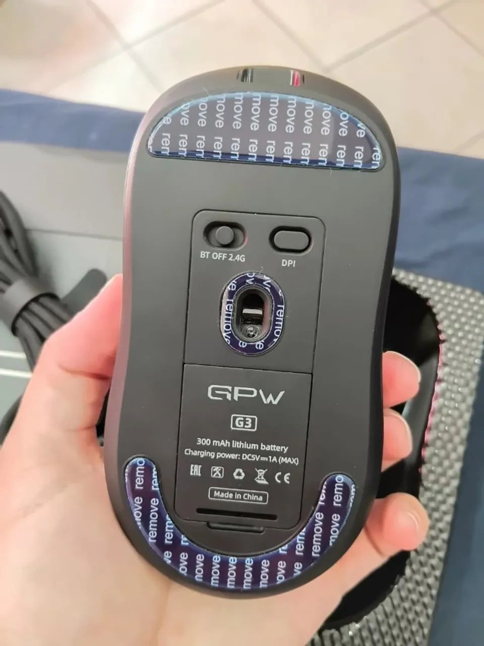 MOUSE GAMER GPW G3 - Foto 3