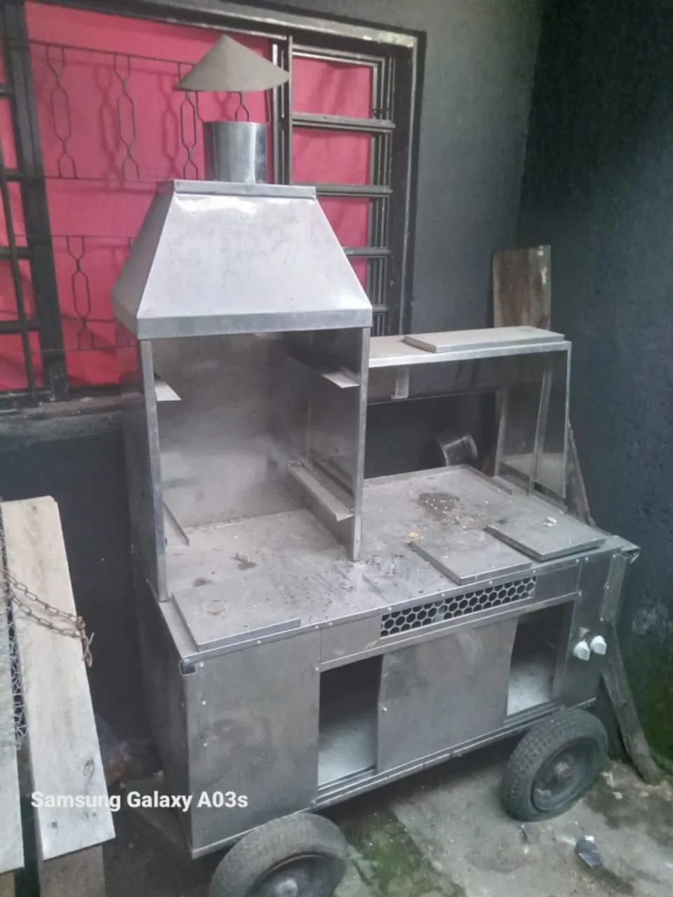 Carrinho de espetinho