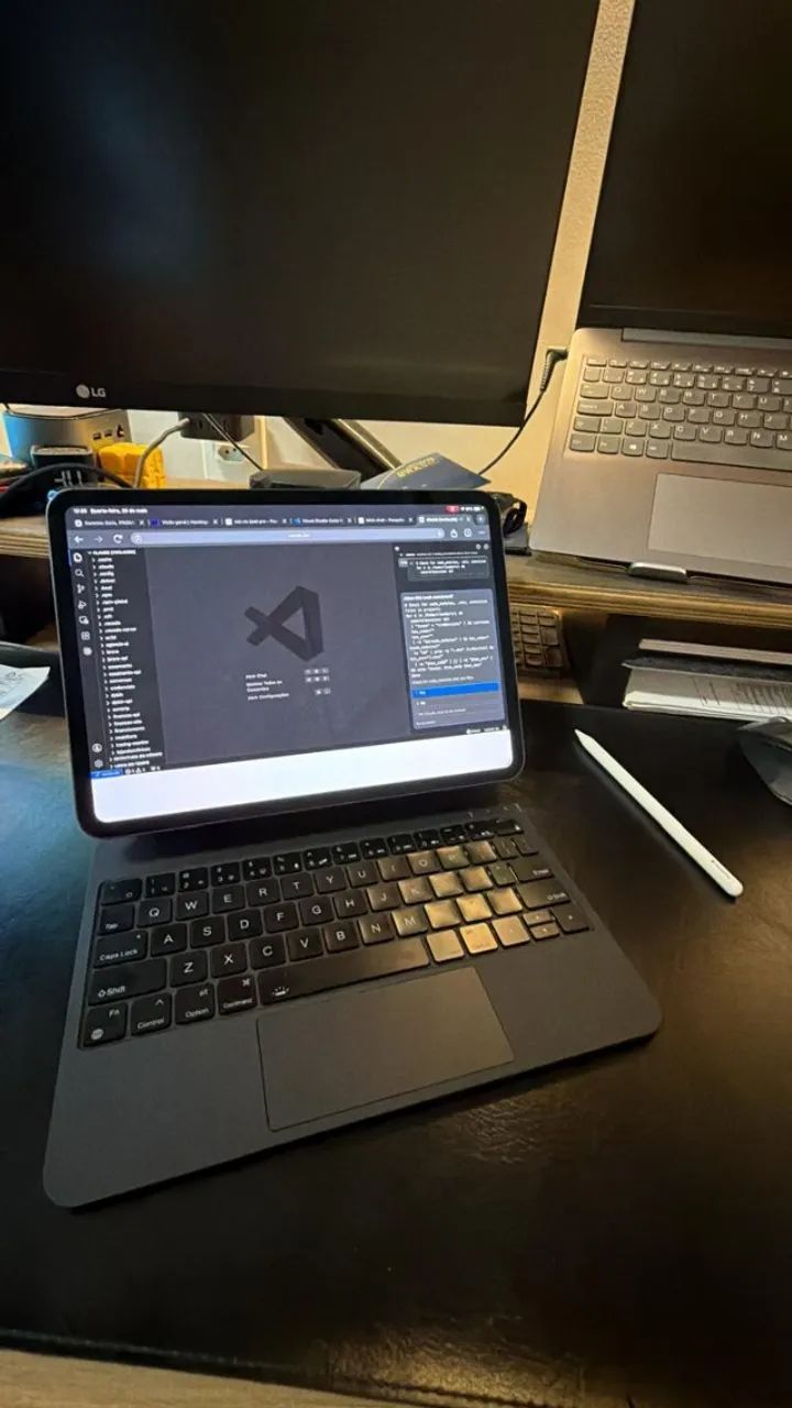 Ipad Pro M5 256gb + Capa Teclado + Apple Pencil Pro - Foto 2