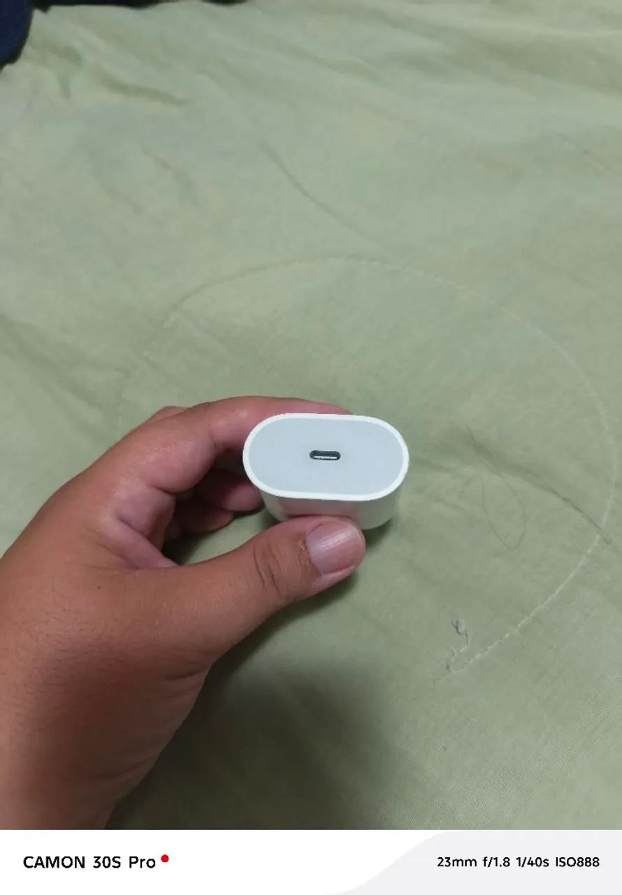 Carregador Apple USB-C de 20W Original - Foto 2