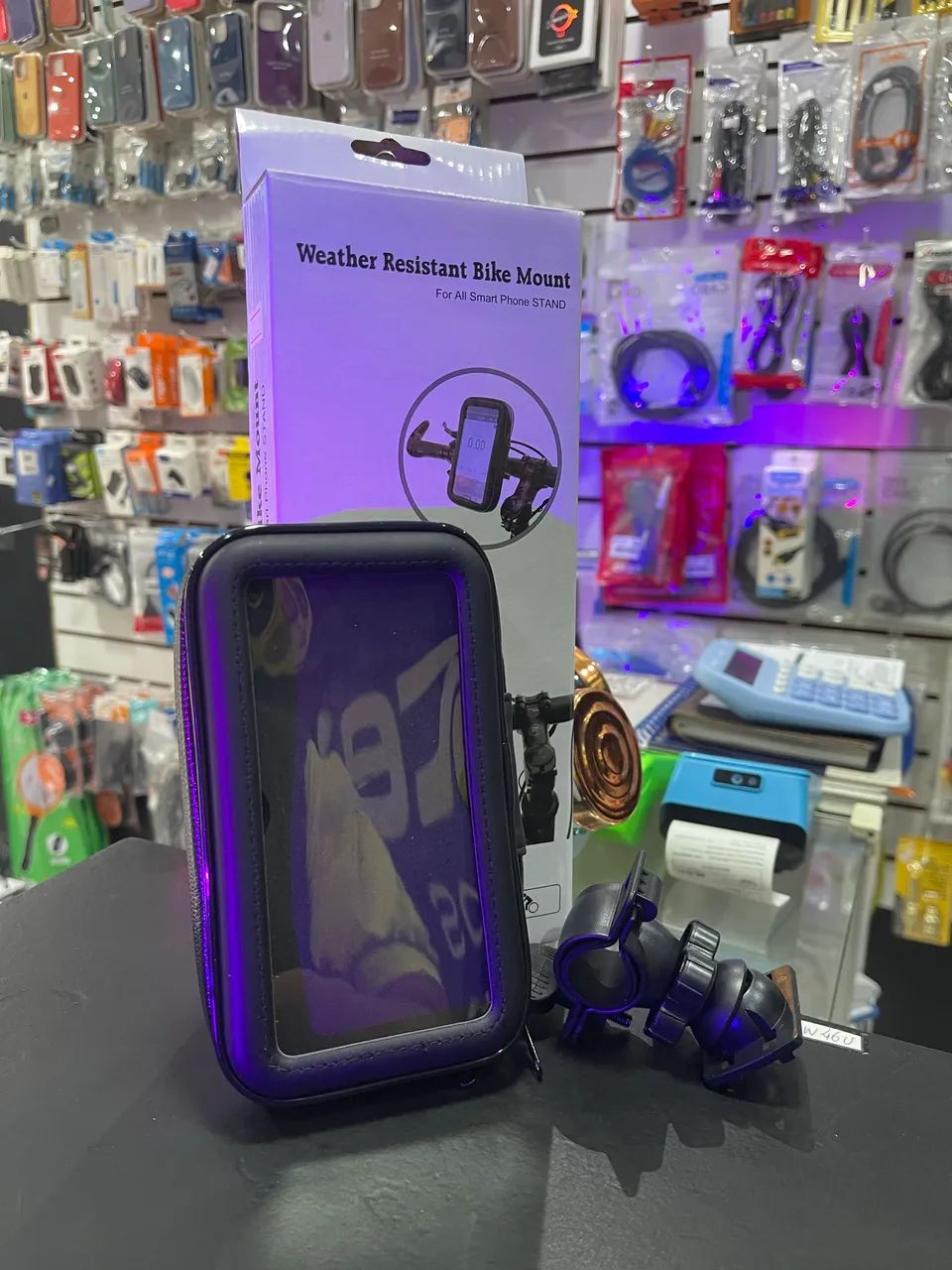 Suporte Capa Proteção Celular Motociclista Moto Prova D'agua 5.5 polegadas  - Foto 3