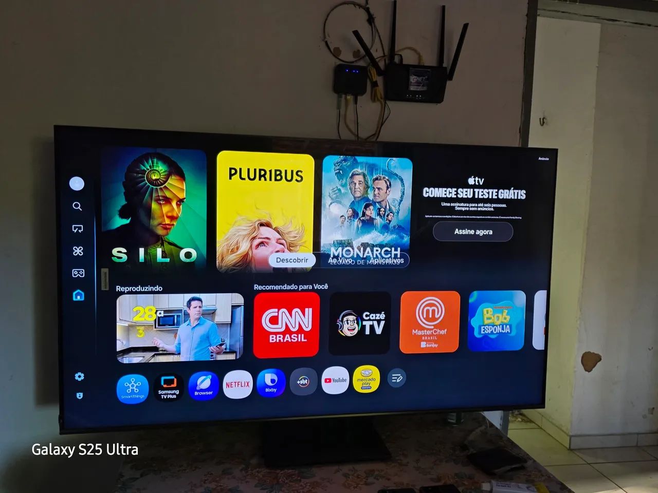 Tv Qled Samsung 55 polegadas 4k smart TV  - Foto 2