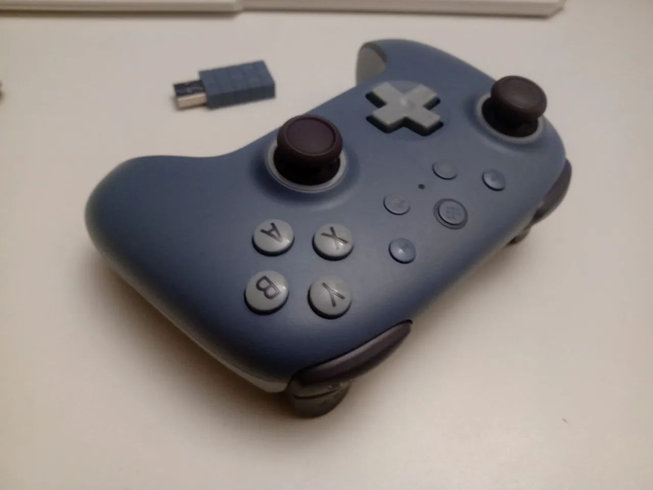 Controle 8bitdo ultimate 2C edição especial blueberry
