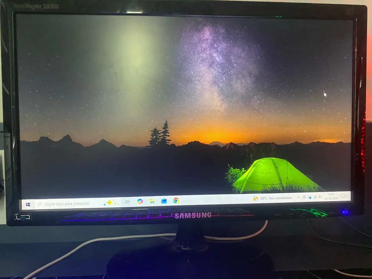 Monitor da Samsung . Entrada VGA  - Foto 2