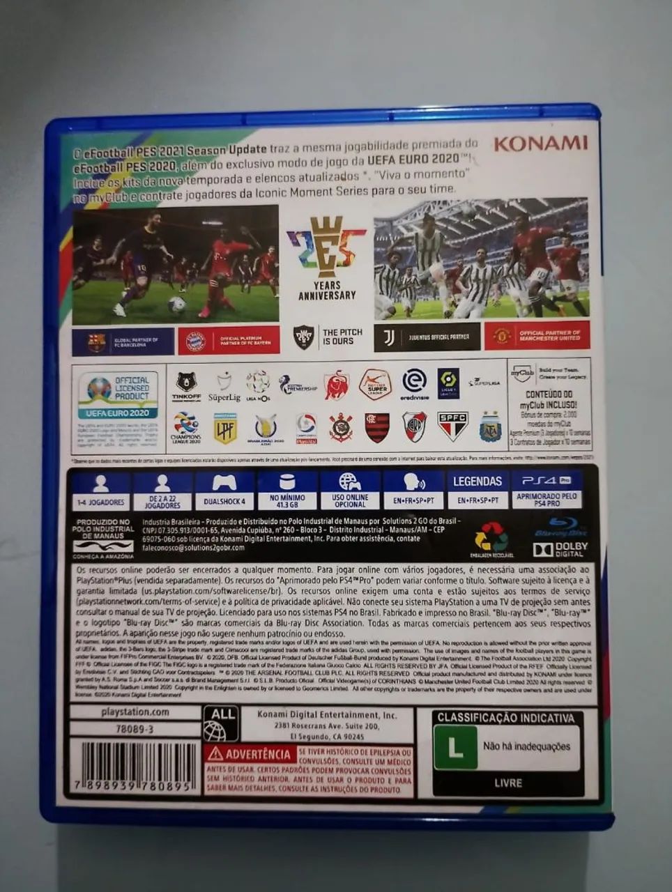 Pes 2021 ps4 - Foto 2