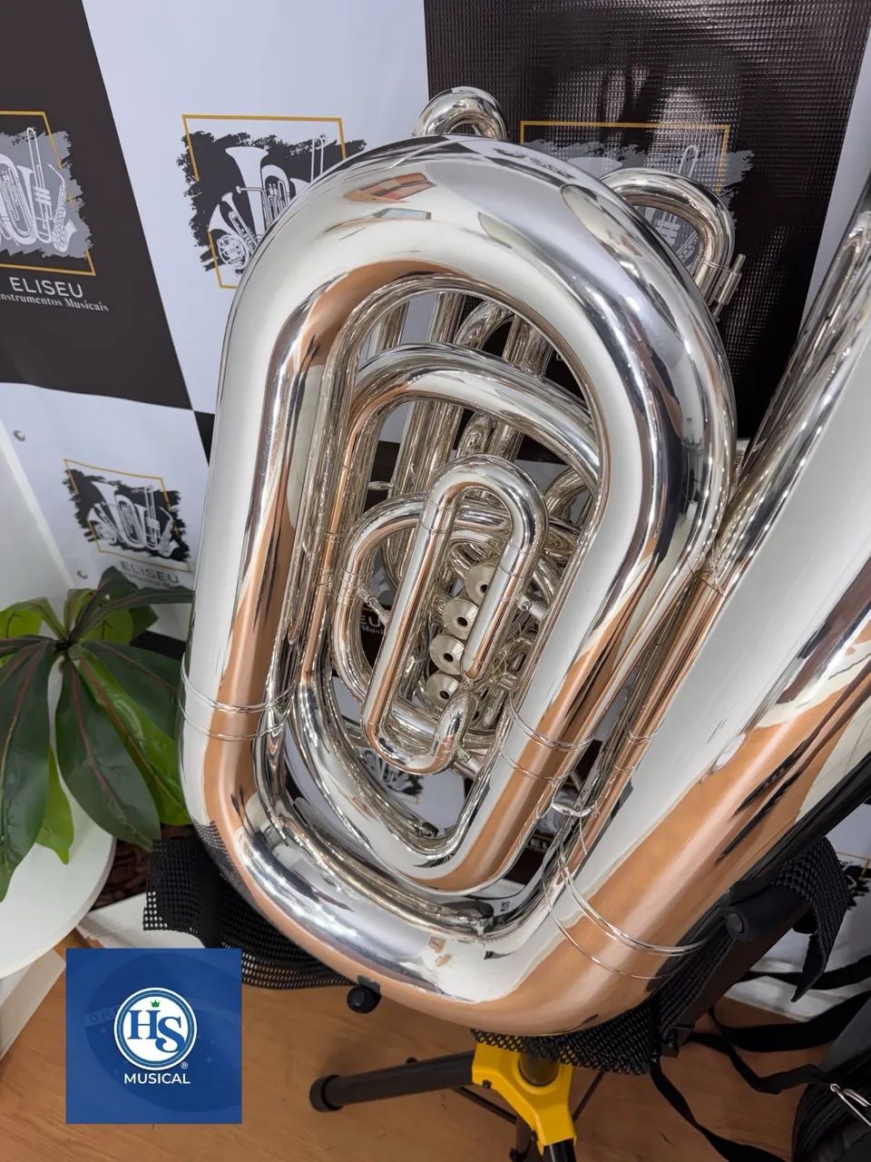 Tuba HSTB1 Cc Prata 5/4 - Foto 5