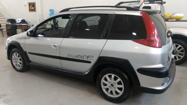 Peugeot 206 Escapade 1.6 flex completa! 100% - Foto 3