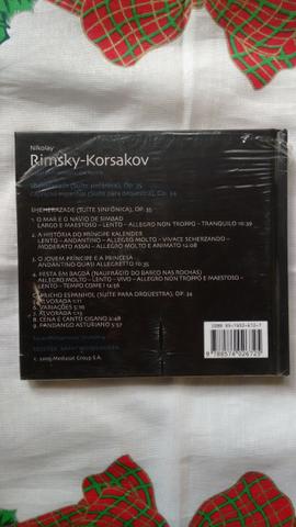 Cd: Coleção Folha De Música Clássica, Cd 12, Rimsky-korsakov - Foto 3