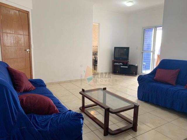 Apartamento com 3 dormitórios para alugar, 120 m² por r$ 3.000,00/mês - aviação - praia gr - Foto 2