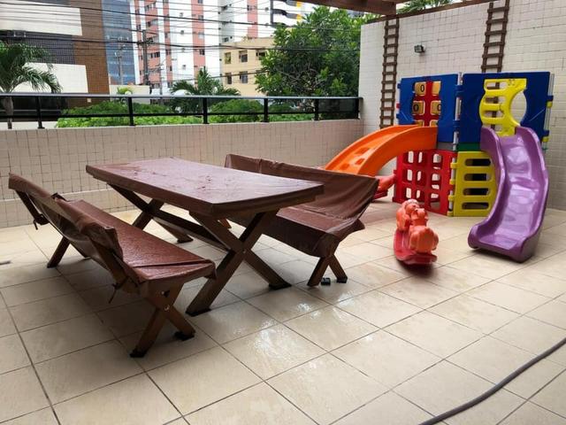 Apto. Na Ponta Verde,109m,3Qts,Dce,2Vgs,100%Nascente,Área de Lazer Completa - Foto 5