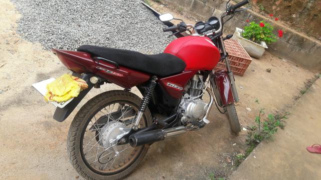 Titan 150 ES pra roça com DUT