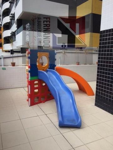 Quarto e sala, mobiliado, Nascente, Varanda, Ponta Verde, excelente localização - Foto 20