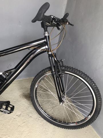 Bicicleta semi nova - Foto 2