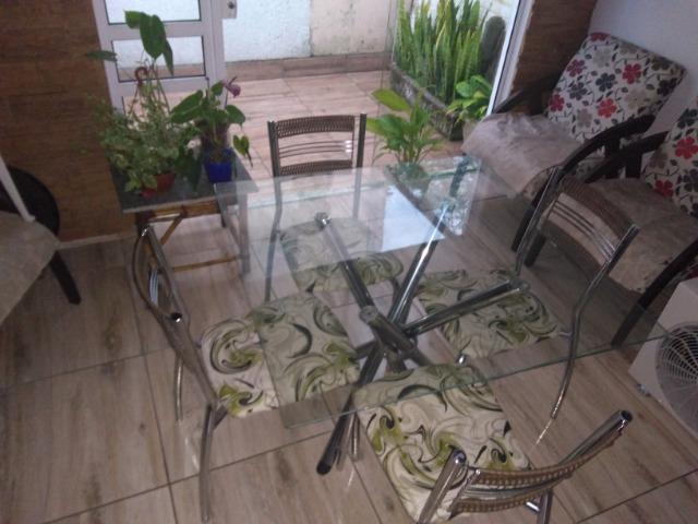 Mesa tampo vidro - Foto 4