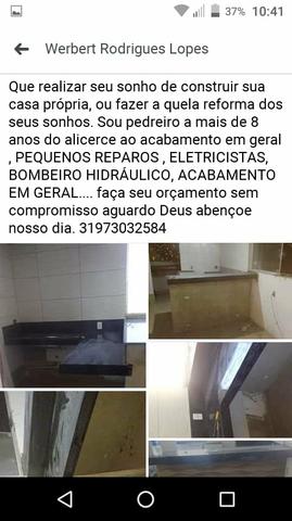 Pedreiro do alicerce ao acabamento - Foto 4