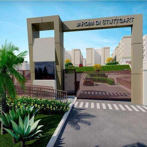 Parque Jardim di Stuttgart - Apartamento 2 quartos em Joinville, SC - 39m² - ID3977 - Foto 2