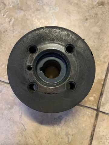 Polia emgrenagem virabrequim fiat ducato multijet 2,3 original - Foto 3